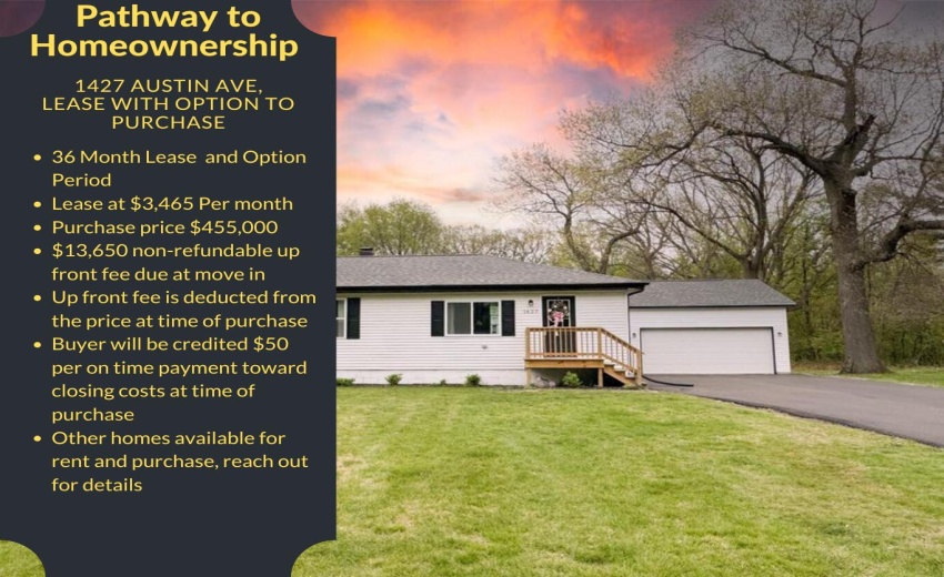 1329 E 50th Ct Gary IN LEASE WITH OPTION