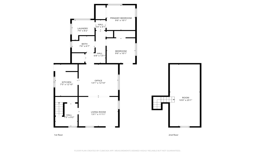 Floor plan on 810 Poplar