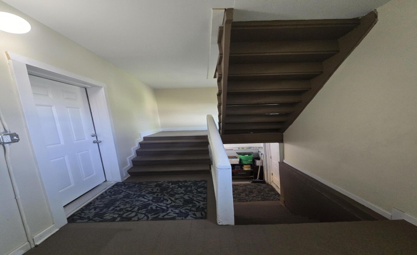 Entrance to lower related living