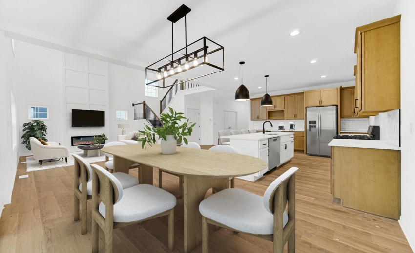 Living, dining & kitchen 3