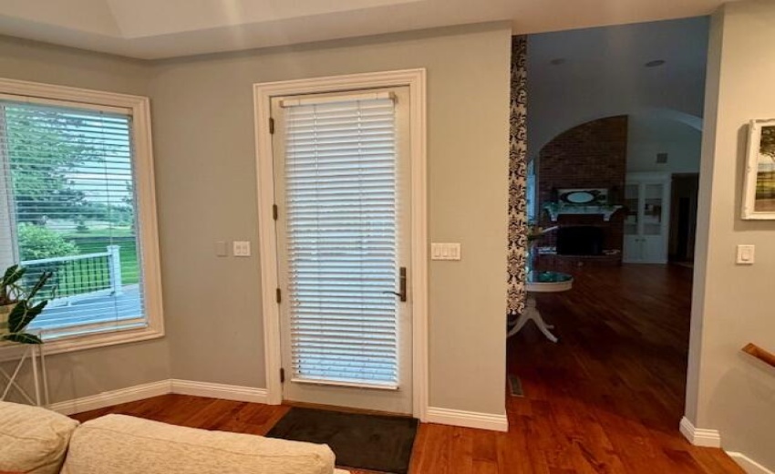 Door to back Deck