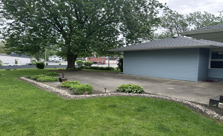 Patio from house