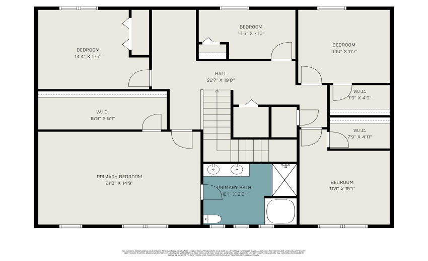 Upstairs Floor Plan