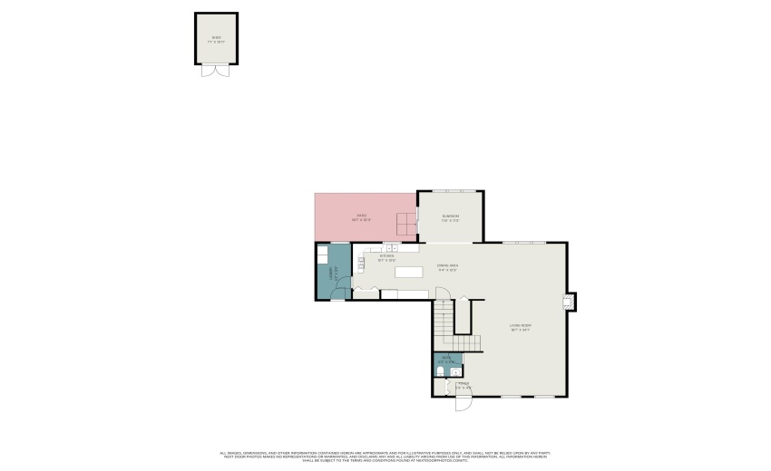 Main Level Floor Plan