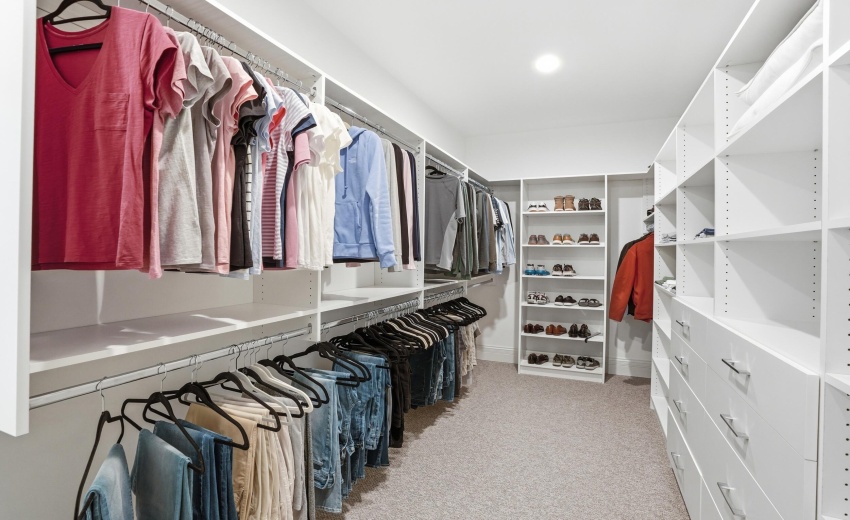 Primary Walk In Closet