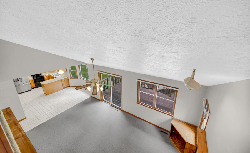 Loft view over Family Rm.