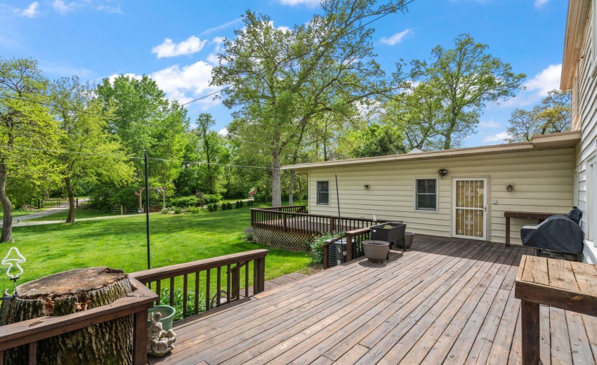 Back deck