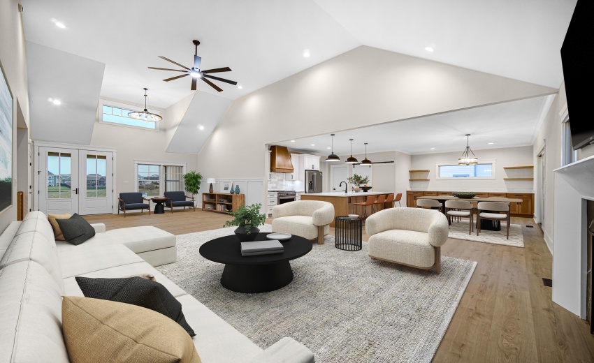 Great Room and Kitchen