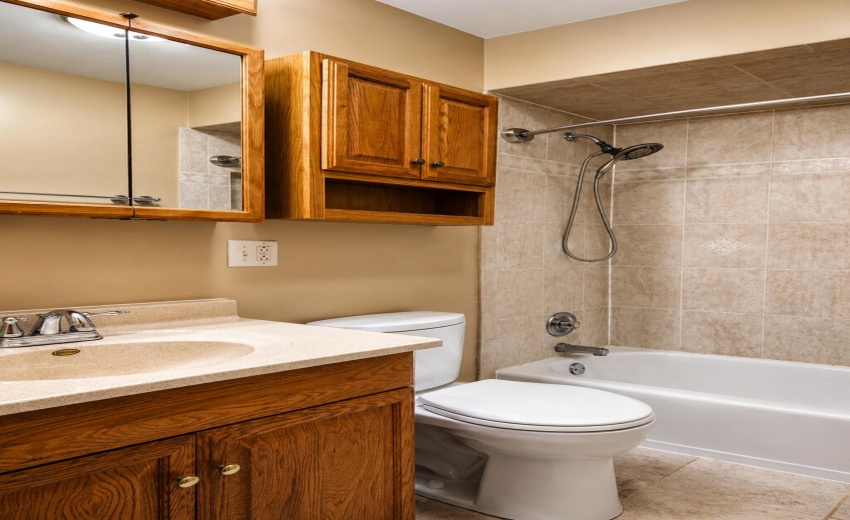 main floor bathroom
