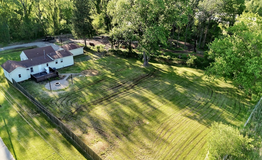 2207 County Line Road Backyard Drone Vie
