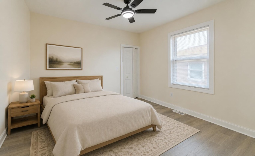 Virtually Staged Bedroom2