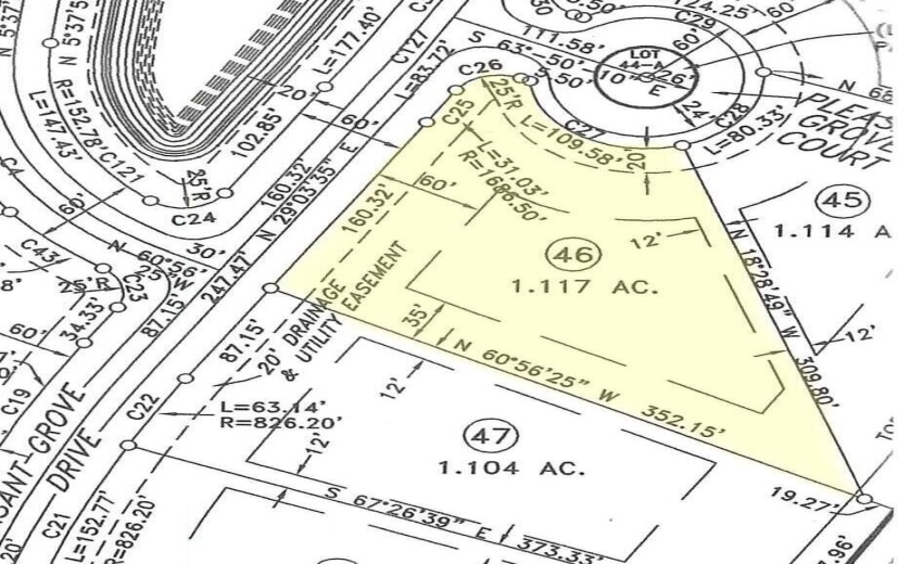 Lot 46 map
