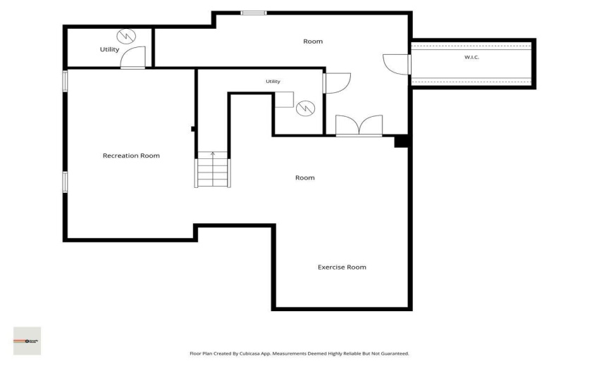 floor plan - basement