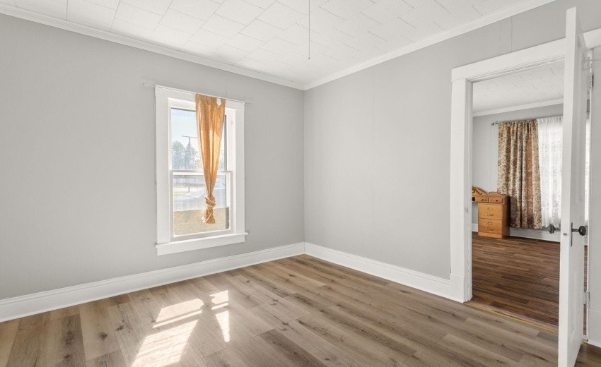 Main Floor Bedroom Detail