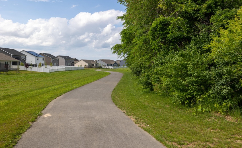 Walking Path in Community