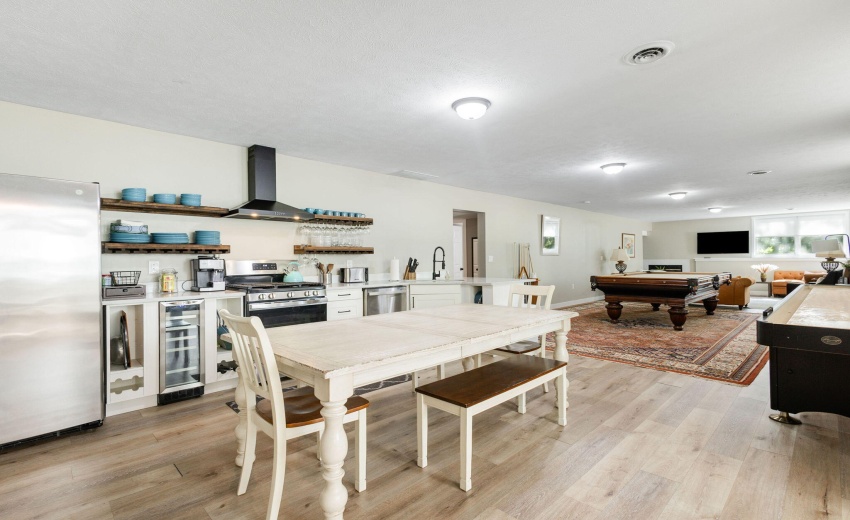 Open Concept Lower Level