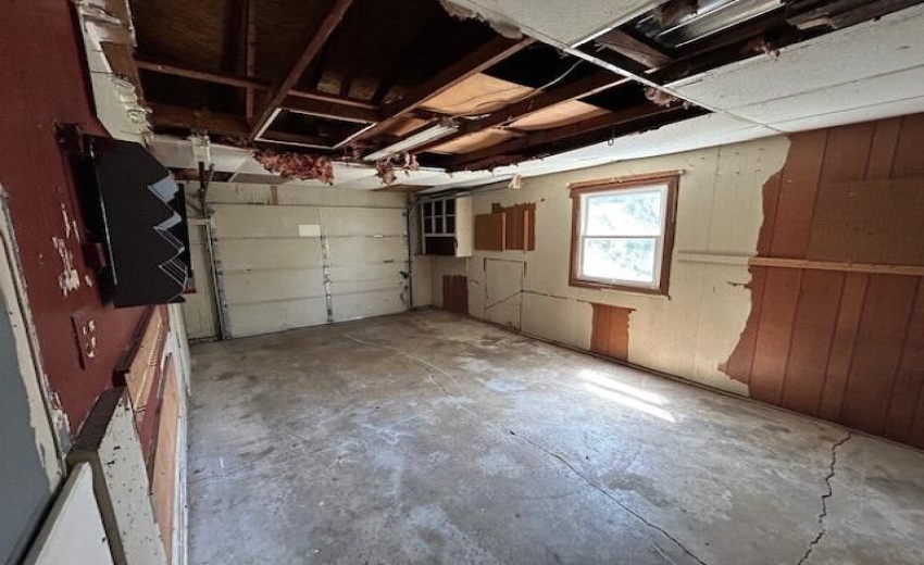 Interior garage