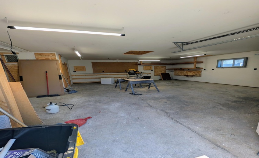 Inside of Garage