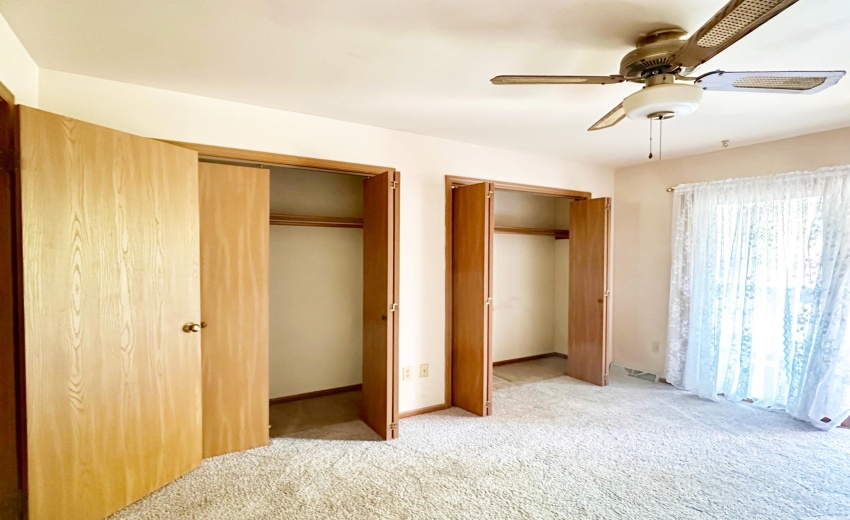 Primary Bedroom Closets