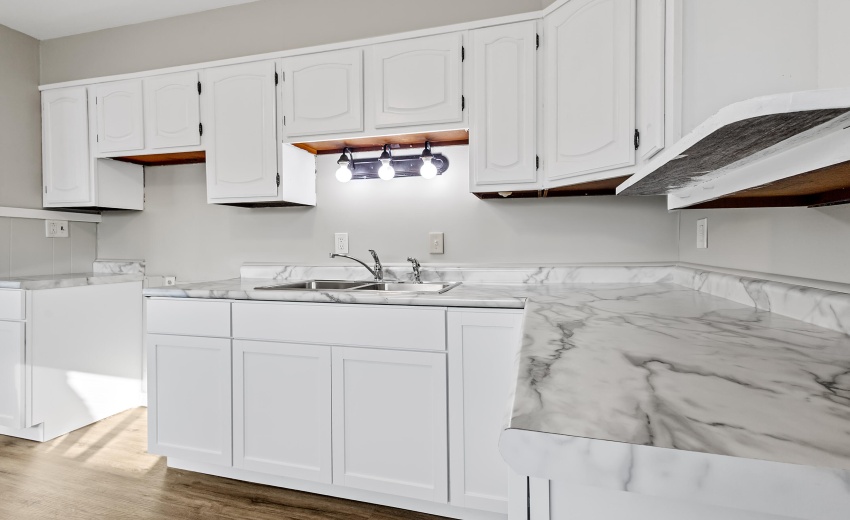 Plenty of Cabinets in the Kitchen