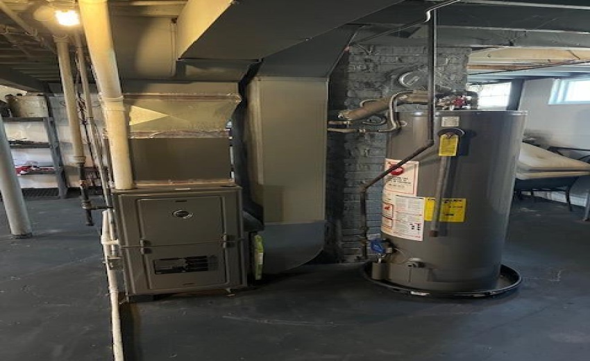 furnace hot water tank