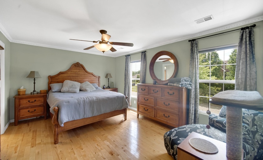 main bed