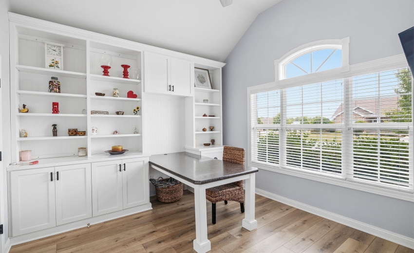 Bedroom #2 with built-ins