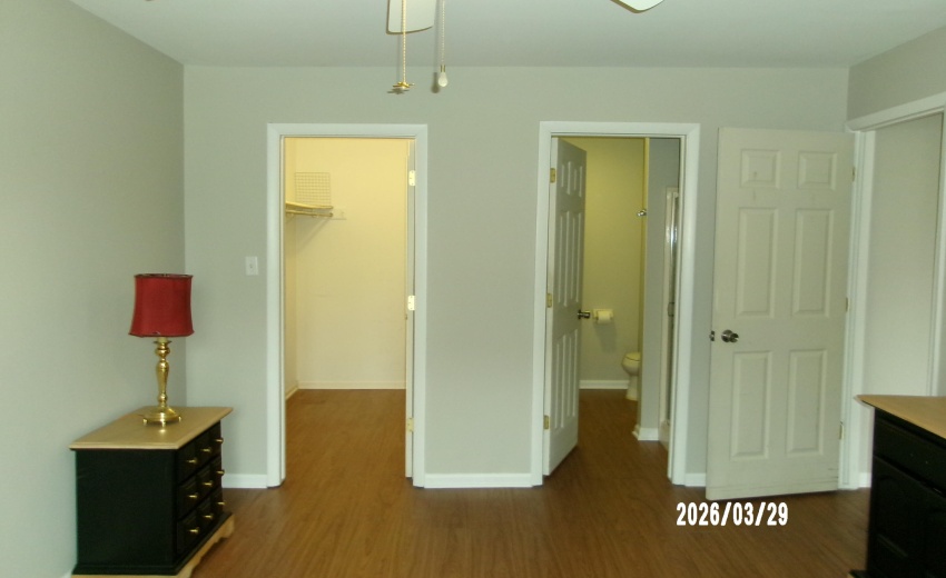 Primary Bedroom walk-in and bath