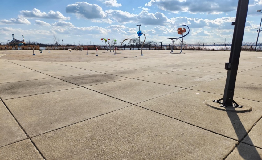 Splash Pad at Wolf Lake