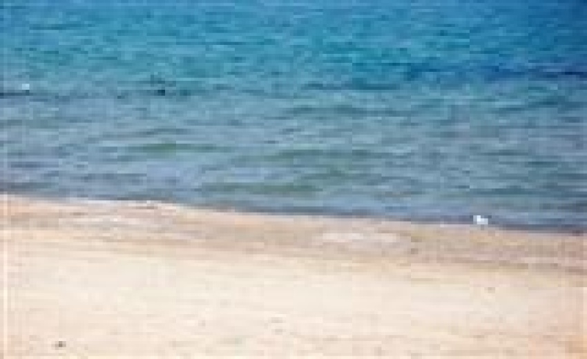 Lake Michigan Beach by Hammond Marina