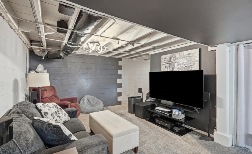 Basement Living Room Area