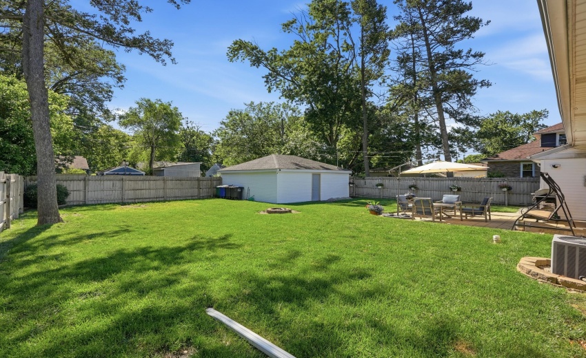Backyard & Garage