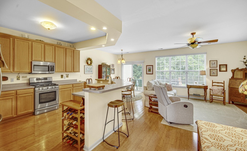 Kitchen & Family room