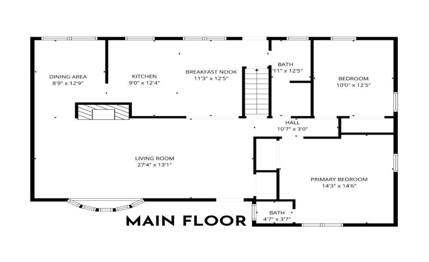 Floorplan Main Floor 7605 86th Ave