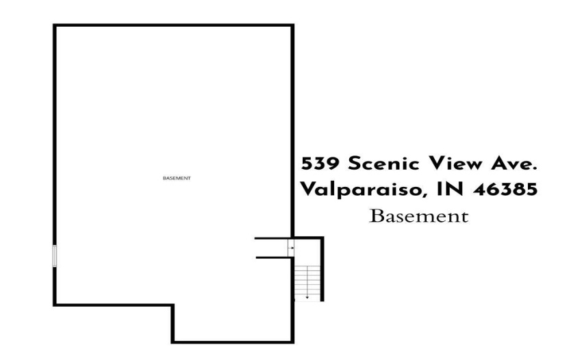 539 Scenic View Ave. Main Level Basement