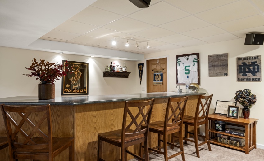 Bar in Basement