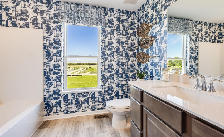 Hall bath