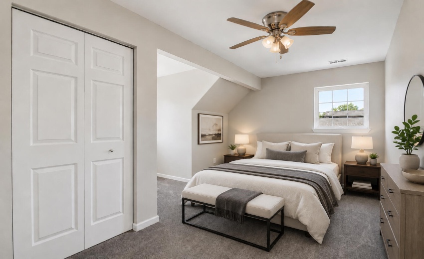 Bedroom 3 Staged