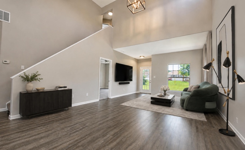 Living Room Staged