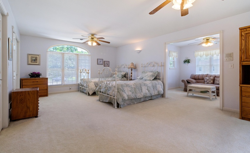 Upper Bedroom Suite & Sitting Room