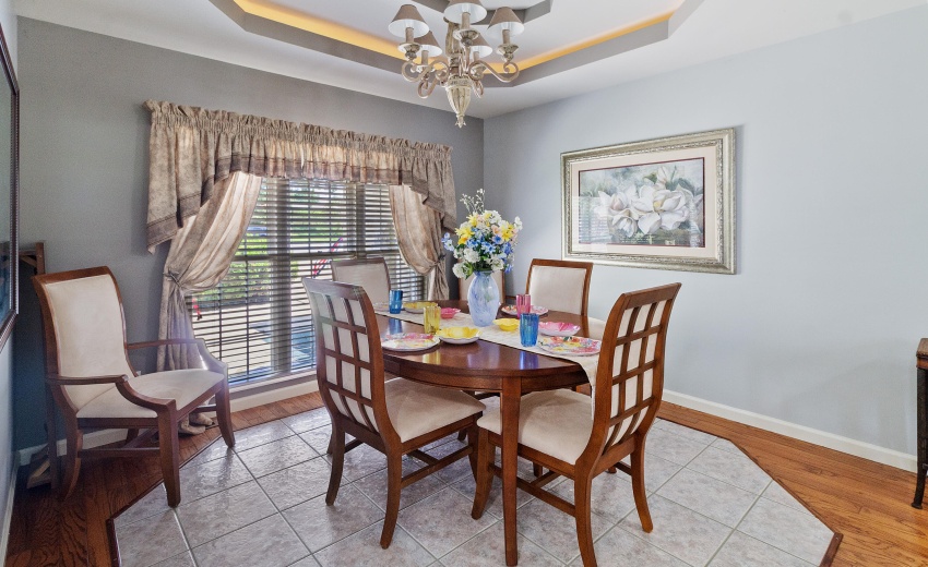 Elevated Dining Room
