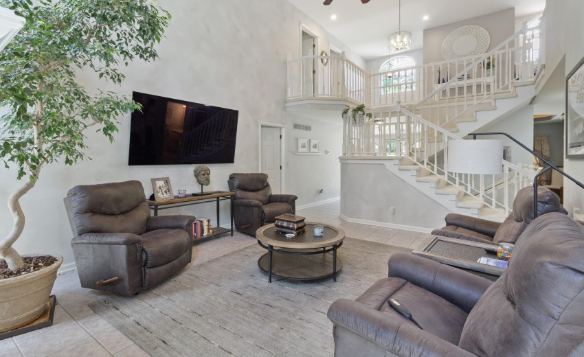 View to Stairway and Upper Loft