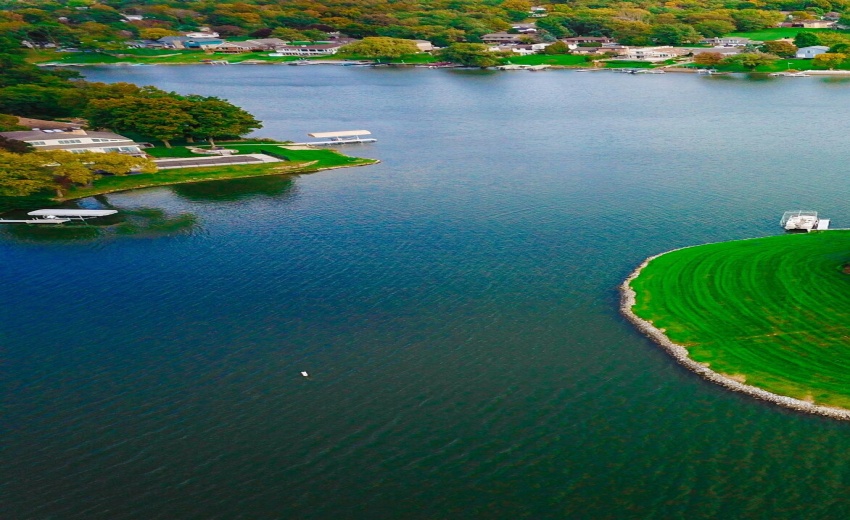 Aerial View Main to cove