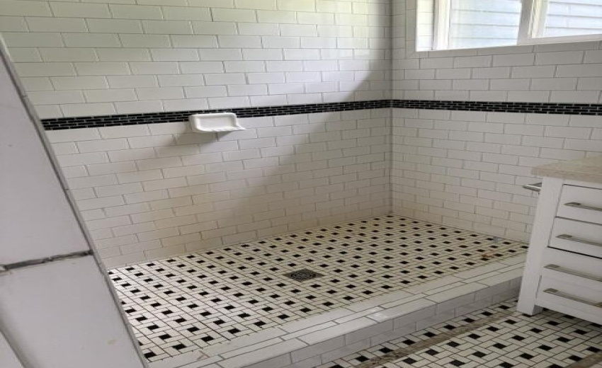primary bed shower