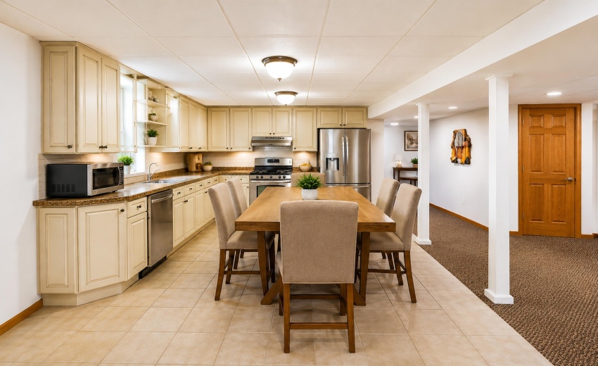 Basement Kitchen