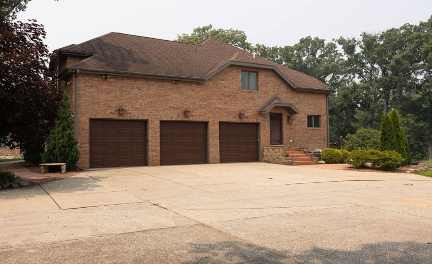 EAST SIDE OF HOME
