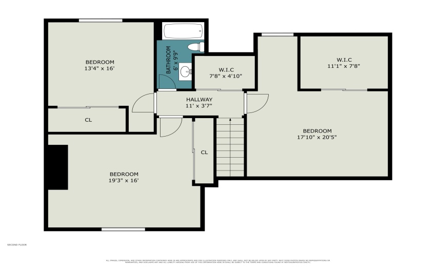 300 N 39 second floor