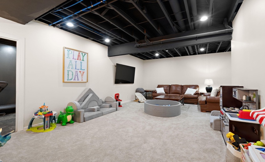 Finished Basement - Living Area