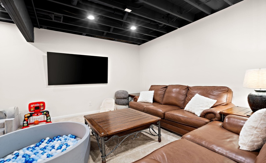 Finished Basement - Living Area
