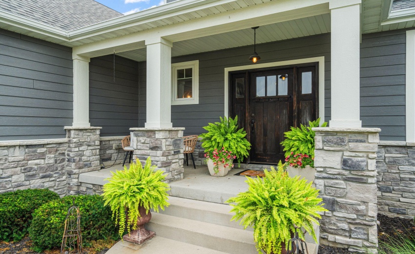 Front Entrance Covered Porch